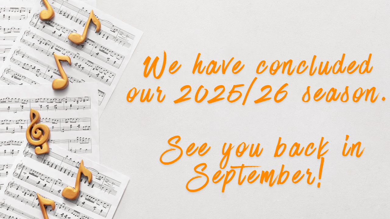 We have concluded our 202526 season. See you back in September!